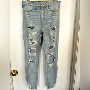 American Eagle Outfitters, super high-rise Jegging, size 8 regular